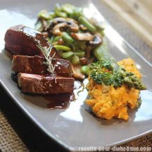 Magrets de Canard sauce Barbecue