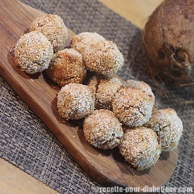 Boulettes Coco au sucre de coco