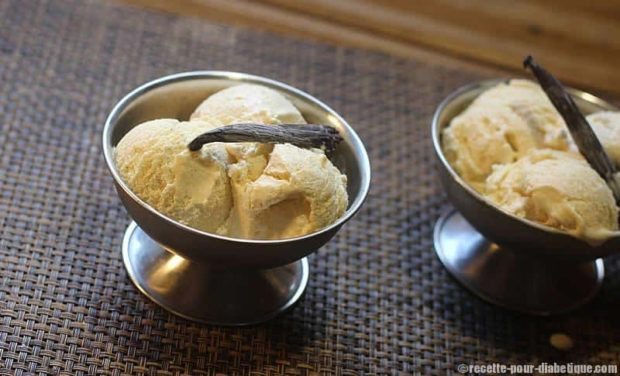 Glace IG Bas sans sucre à la Vanille Bourbon