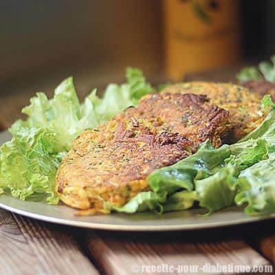 Râpées Patate douce et Courgette