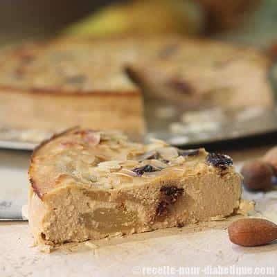 Clafoutis aux Poires, Amande et Chocolat