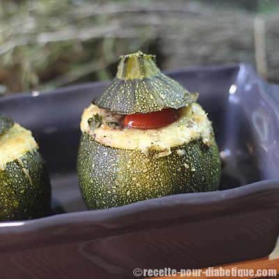 Courgettes farcies au Fromage de Chèvre