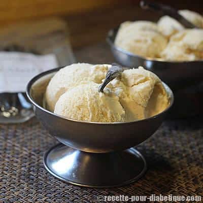 Glace IG Bas sans sucre à la Vanille Bourbon