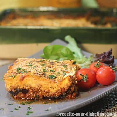 Moussaka Grecque allégée