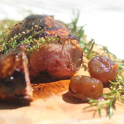 Filet Mignon Mariné aux herbes et à la Figue (Corse)