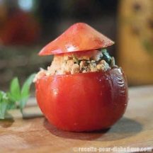 Tomates farcies au Thon