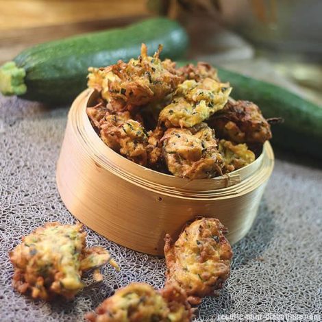 Beignets aux Courgettes sans gluten