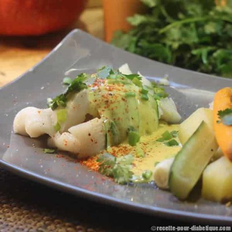 Flétan et ses légumes à la Vapeur (et sauce hollandaise allégée)