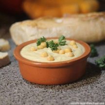 Houmous à l'Huile d'Olive et Tahin