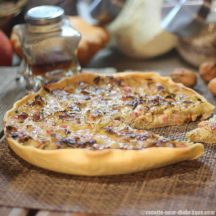 Tarte aux Poireaux, Roquefort et Miel