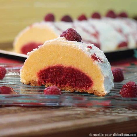 Bûche Mangue Framboise avec le Cook Expert de Magimix