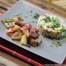 Porc sauté à l'Ananas