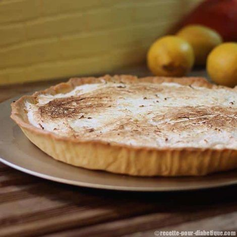 Tarte au Citron Meringuée au Sirop d'Agave bio