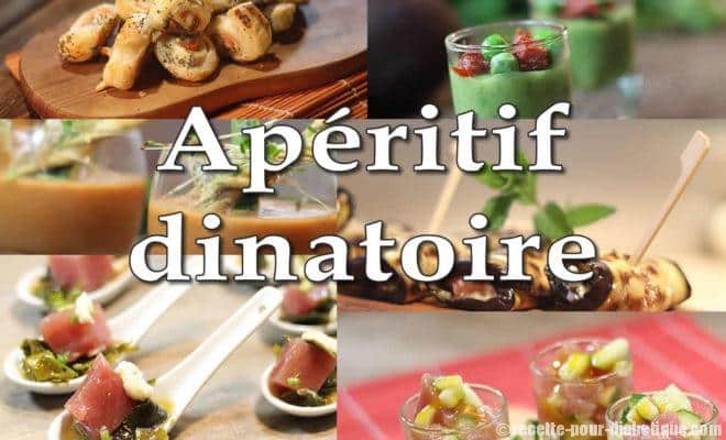 Apéritif dinatoire pour Diabétiques et recettes diététiques