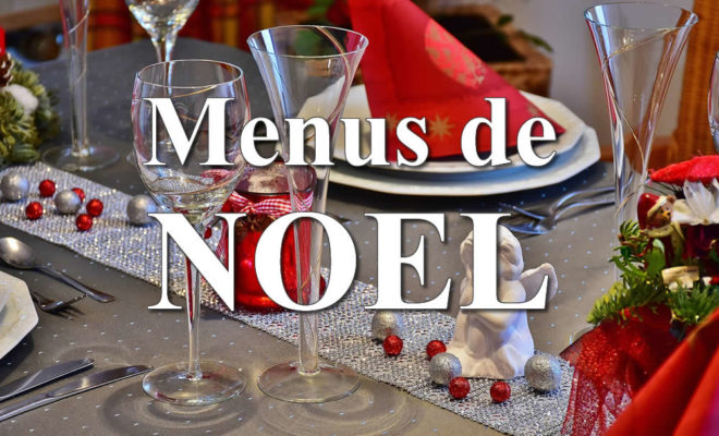 menus noel