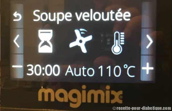 Soupe Detox au Robot
