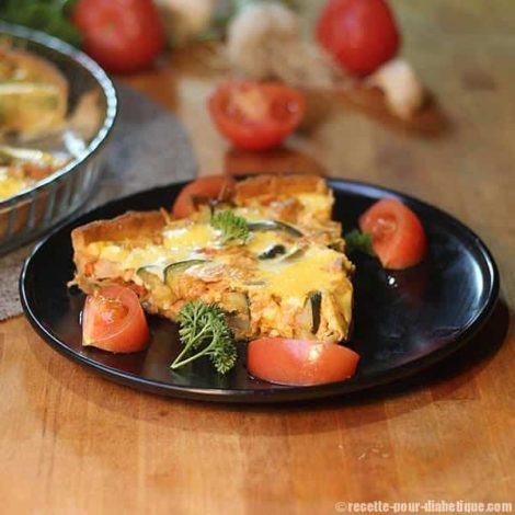 Tarte / Quiche Provençale au Thon