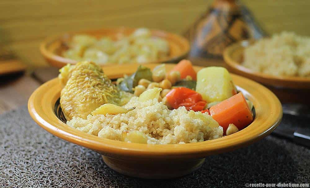 Couscous IG Bas Poulet Quinoa et sans gluten