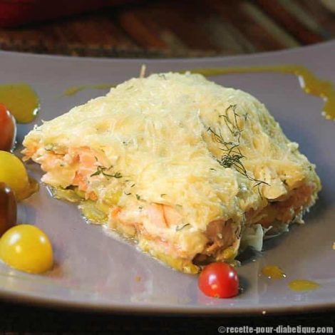 Lasagnes au Saumon et Légumes