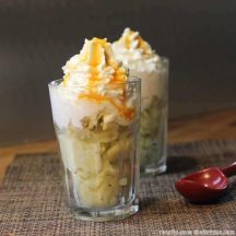 Glace Ananas Kiwi maison allégée en sucre (au Cook expert)