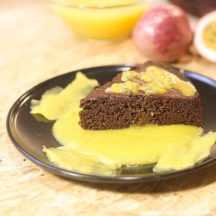 Moelleux Chocolat au Coulis de Mangue