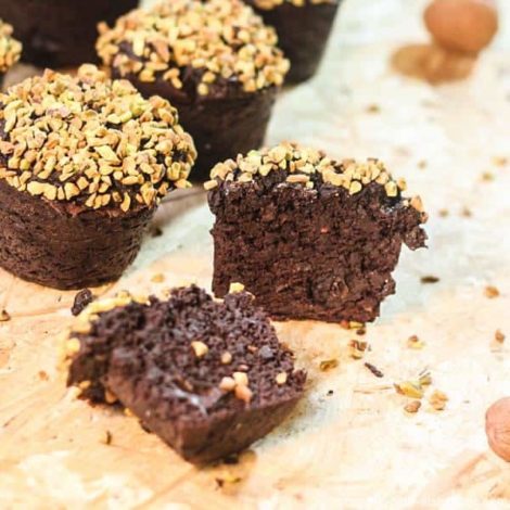 Muffins au chocolat sans farine ni beurre