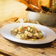 Porc à la Moutarde et Lentilles du Puy