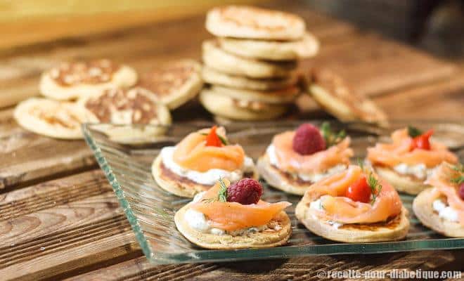 Blinis au saumon