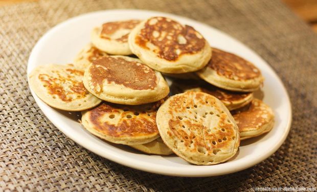 Blinis à la Farine de Pois chiches et Châtaigne au saumon (IG Bas)