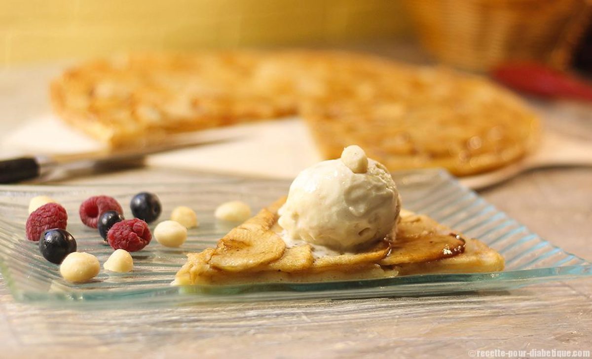 Tarte Fine Aux Pommes Et Sa Glace Vanille Macadamia