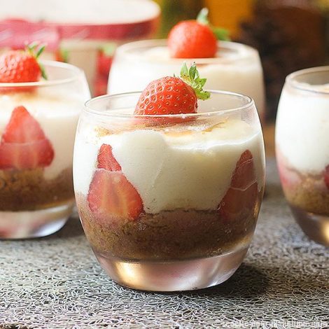 Tiramisu aux Fraises et Speculoos