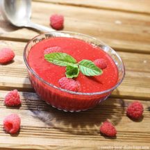 Coulis de framboise (au Cook Expert ou au Thermomix)