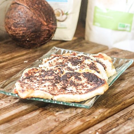 Naan Fromage Low Carb (à la Farine de coco)