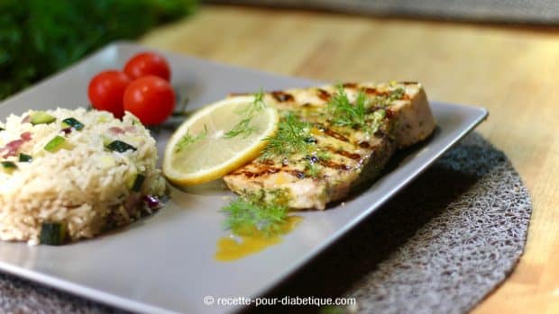 espadon grillé