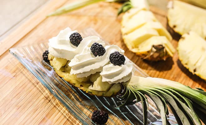 ananas chantilly