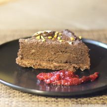 Gâteau d'Anniversaire tout Chocolat (sans sucre ajouté)