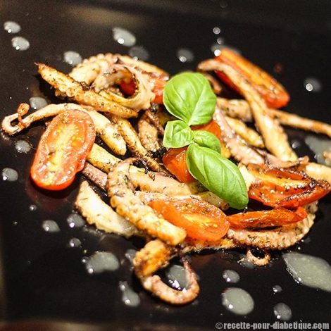 Poulpes grillés à la Plancha
