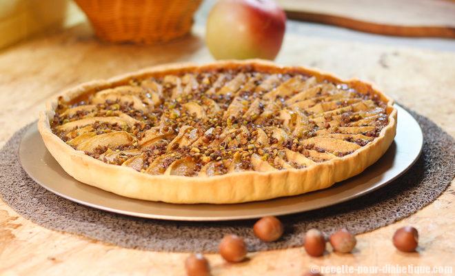 tarte-pomme-noisette