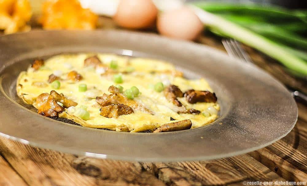 Omelette aux Girolles