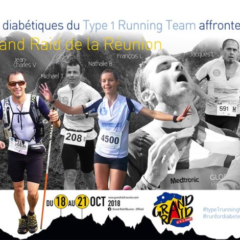 Grand Raid de la Réunion:  9 Diabétiques de type 1 à bord !