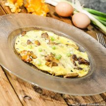 Omelette aux Girolles