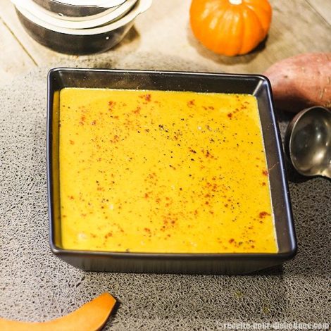 Velouté d'Automne pour Halloween (illustré)