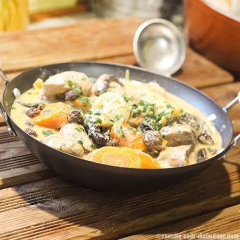 Blanquette de Veau aux Morilles