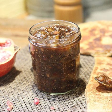 Chutney Mangue et Grenade sans sucre ajouté
