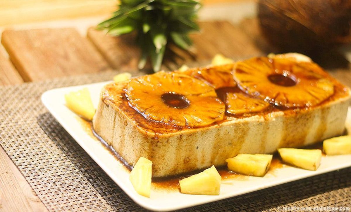 Clafoutis Antillais A L Ananas Et Noix De Coco Flan