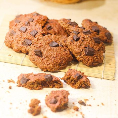 Cookies à la farine complète et sucre de coco sans beurre
