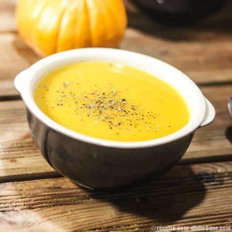 Velouté Potimarron Patate douce et Carotte au Cook Expert