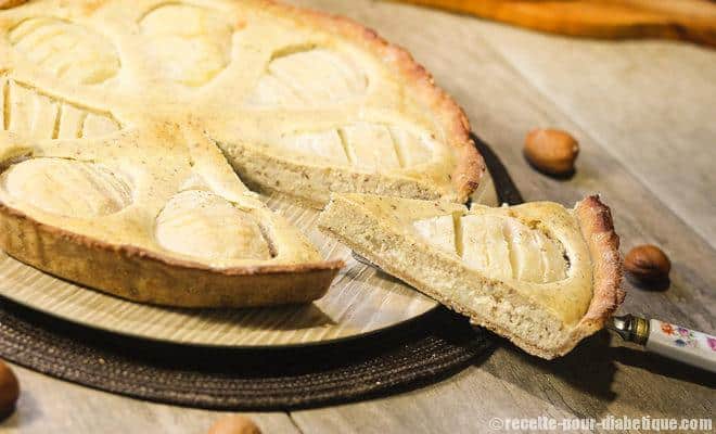 tarte-poire-amandes