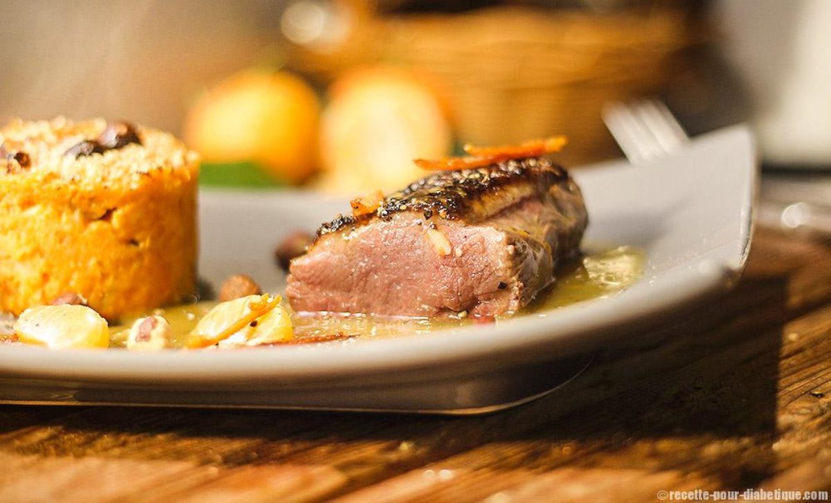 Magret De Canard A La Clementine Corse Magret sauce Bigarade aux Clémentines Corses