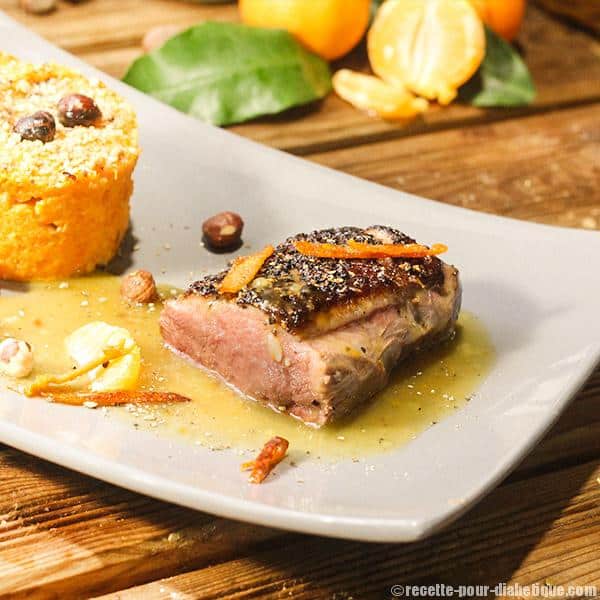 Magret sauce Bigarade aux Clémentines Corses